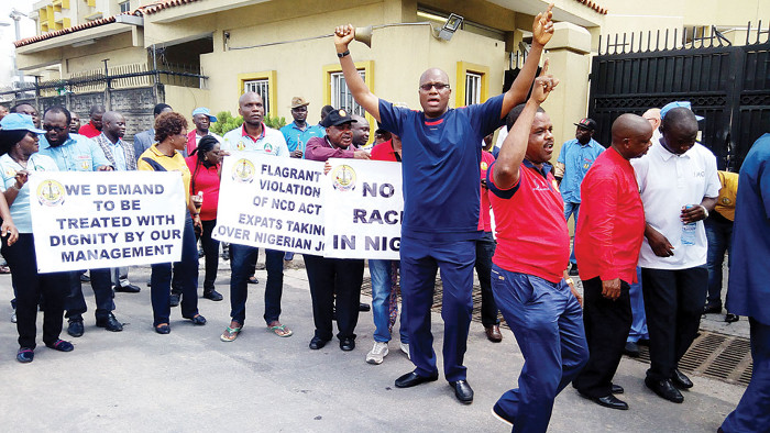 Workers shut ExxonMobil Headquarters for sacking 860 Nigerian staffers