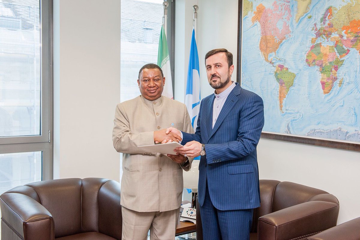 Iran says no OPEC member can take its quota ...As envoy meets Barkindo