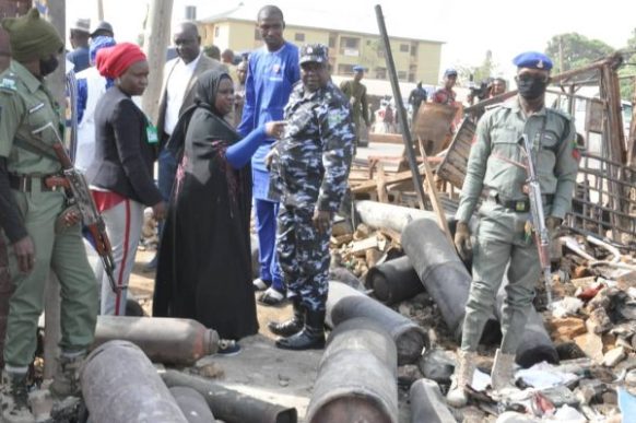 Kaduna deputy gov visits gas explosion victims, warns gas retailers