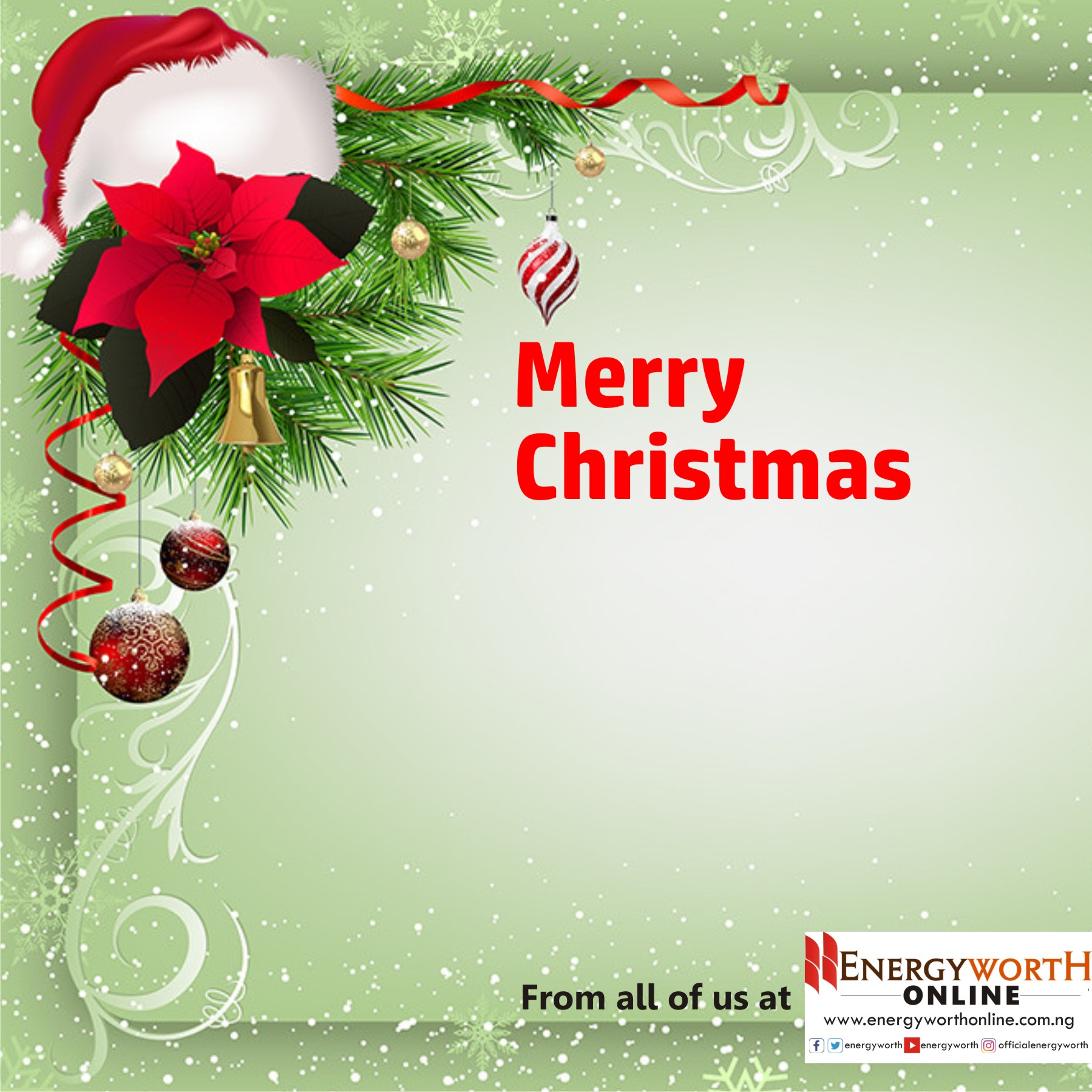 Wishing all our esteemed customers a Merry Christmas