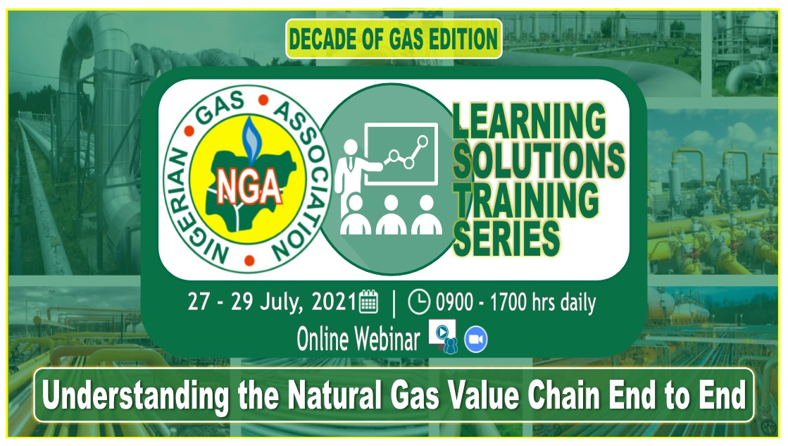 Nigerian Gas Association holds learning solutions training series on July 27