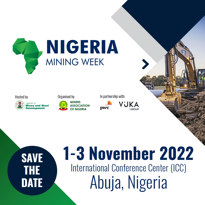 Nigeria Mining Week holds November 1