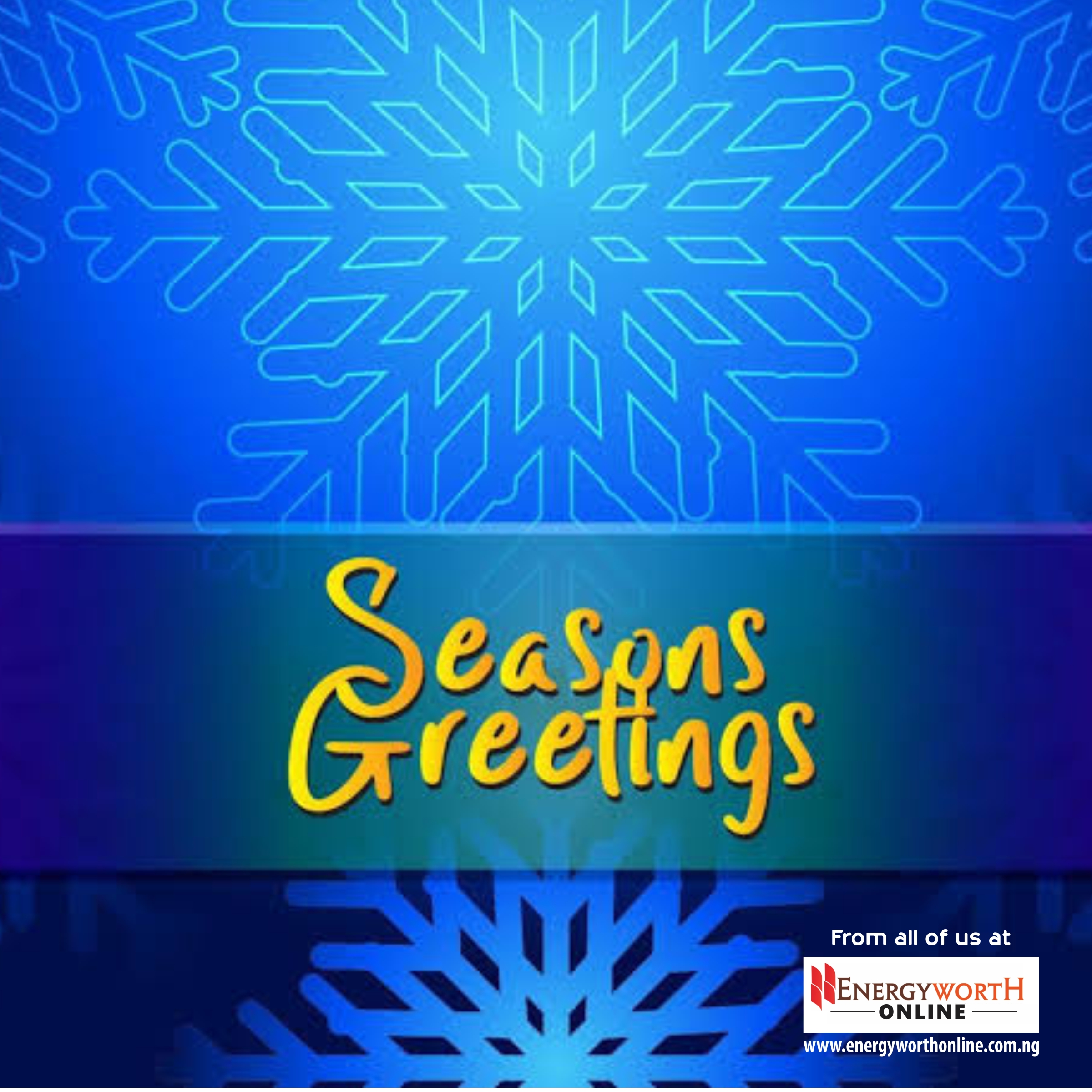 Season's Greetings from Energy Worth Online
