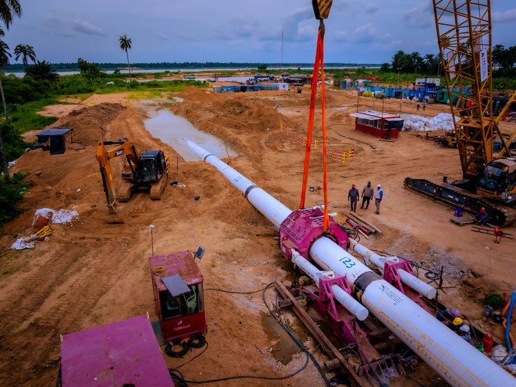 NNPC completes River Niger crossing of OB3 gas pipeline, boosts National Gas Network