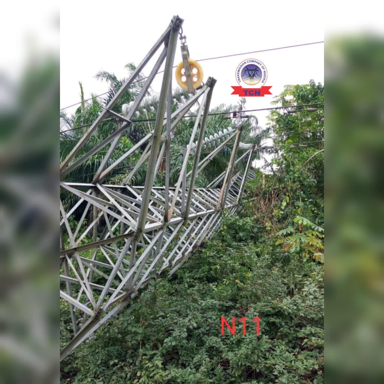 Vandals destroy five Transmission Towers along Ikot Abasi-Eket 132kV Line