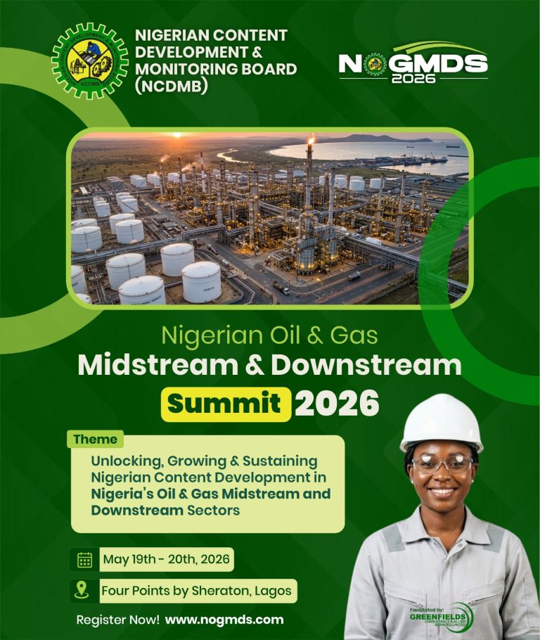 NCDMB to host 2026 Oil & Gas Midstream and Downstream Stakeholders Summit in Lagos