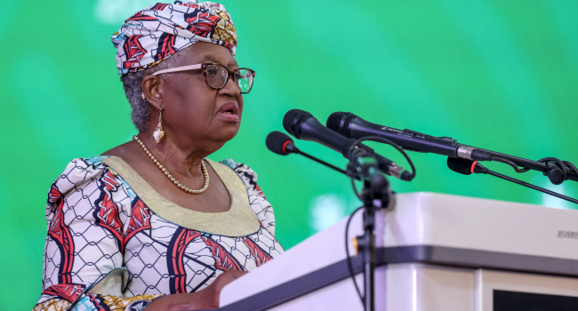 Global trading system faces worst disruptions in 80 years, says WTO DG Ngozi Okonjo-Iweala