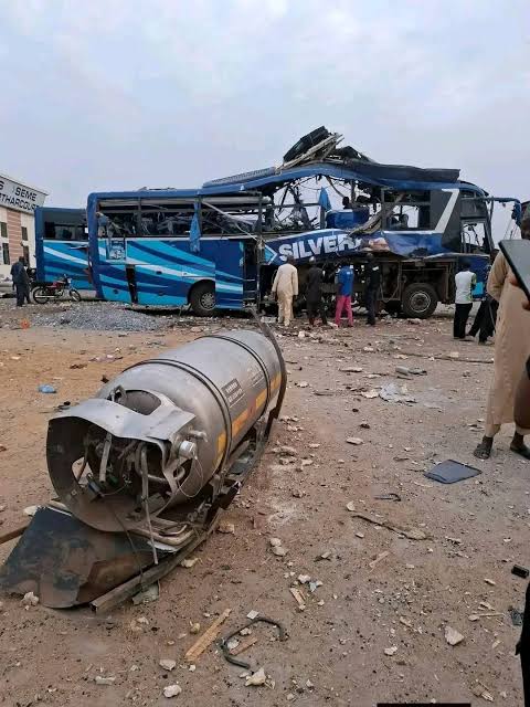 CNG-powered luxury bus explodes in Kaduna, raises safety concerns