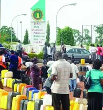 Black market fuel scarcity