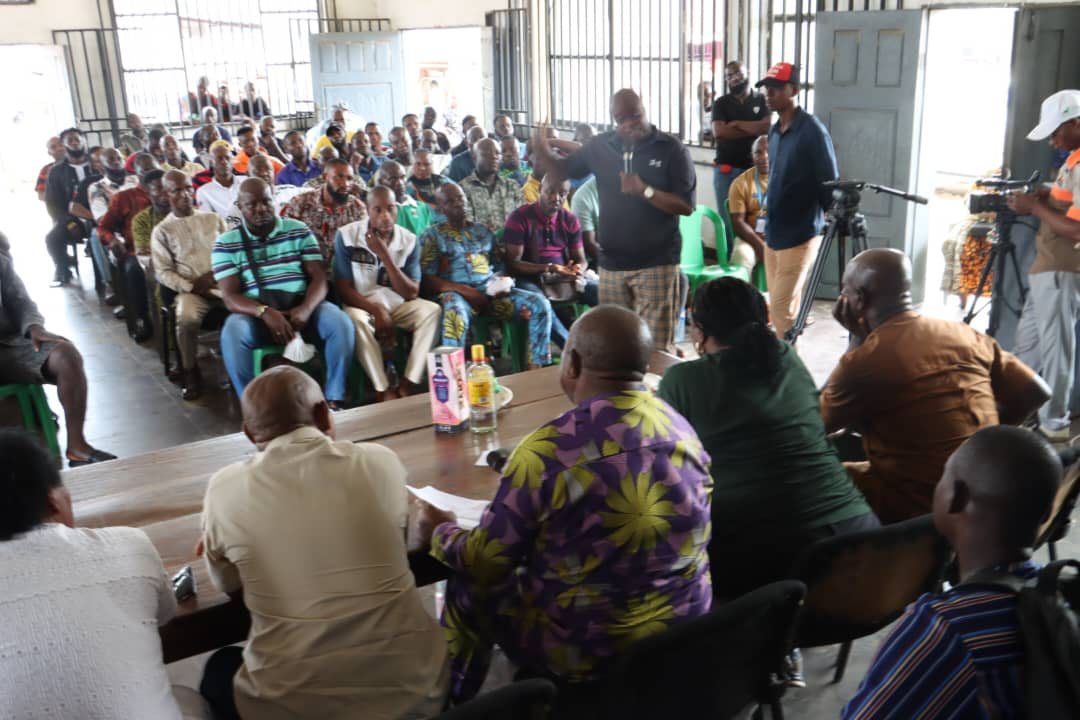 Participants at the sensitization programme organized by the TCN for the Ahoada East and Ahoada West youths in Rivers State.
